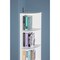 Basicwise Durable 4-Tier Wooden Corner Bookshelf, Perfect for Tiny Home, Shelves for Bedroom, Classroom, White QI003553.W - alternate 5